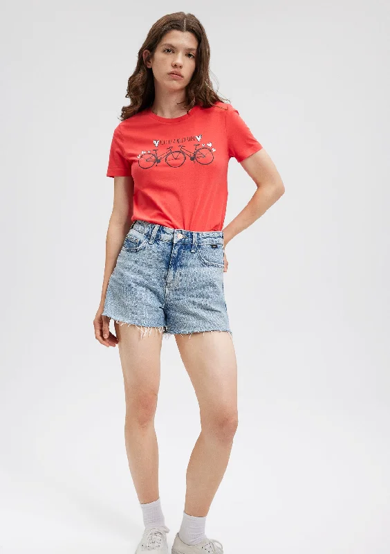 Weekend Bargains to Grab T-SHIRT | T-Shirt mit Fahrrad Print