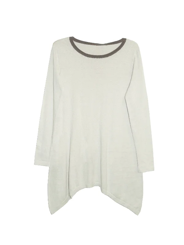 Weekend Offers That Amaze La Cera Hi-Lo Crew Neck Sweater Top - Plus Size