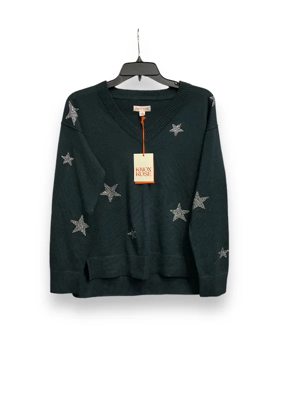 Weekend Offers That Please Top Long Sleeve By Knox Rose In Navy, Size: Xs