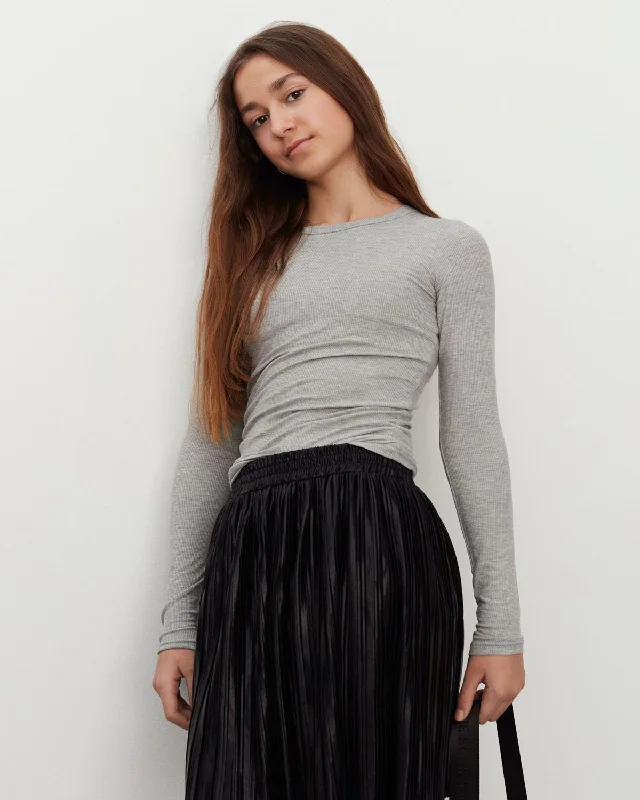 Weekend Bargains to Snag PETRICIASY T-SHIRT LONG SLEEVE - Grey mel