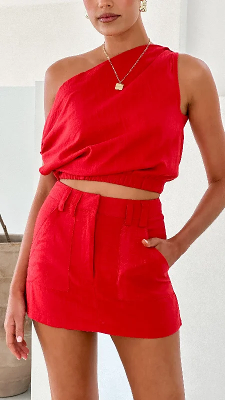 Big Savings Emory Top - Red