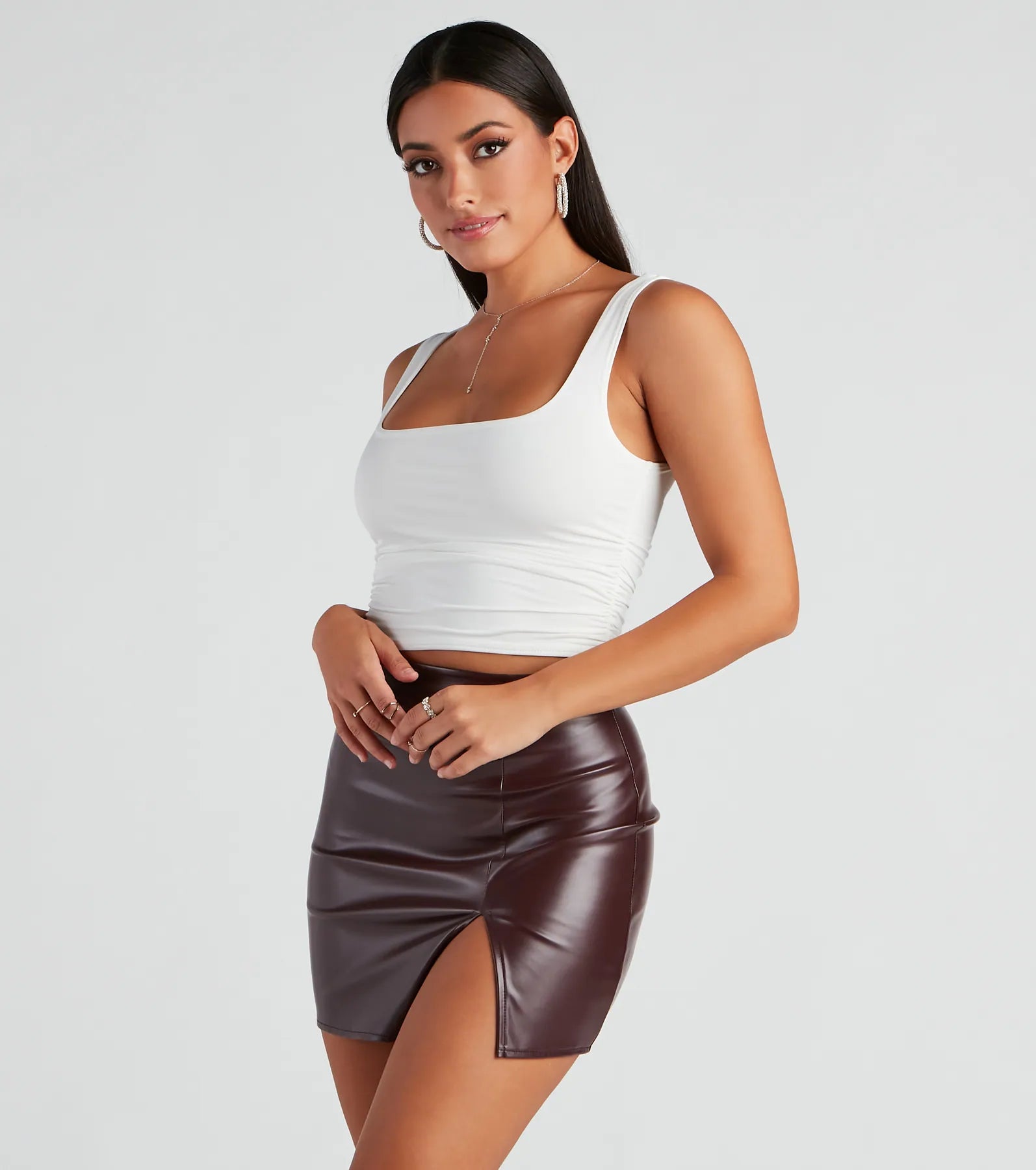 Great Bargain Classic Casual Cropped Tank
