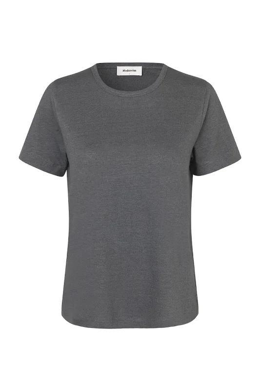 Savings Galore Modström - Holtmd T-Shirt - 7767 Iron Gate