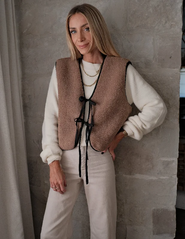 Celebrate the Weekend with Discounts Sunni Fleece Vest *RESTOCKING SOON*
