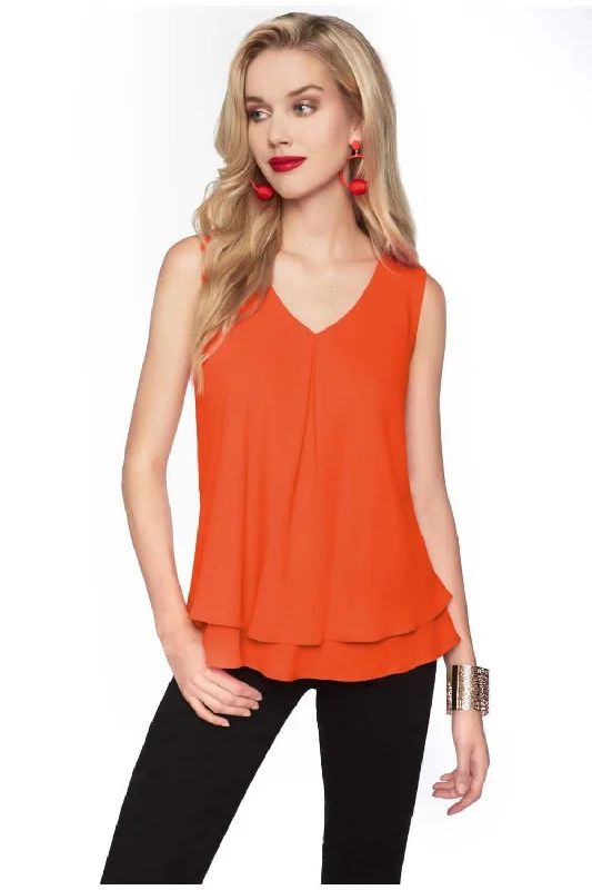 Reduced Prices Frank Lyman Top Style 61175-ORNG
