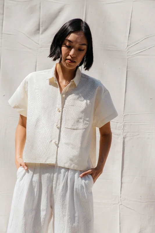 Buy Today Corso Buttondown - Ivory Moire