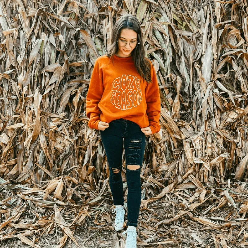 Now or Never Cozy Season - Autumn Sweatshirt