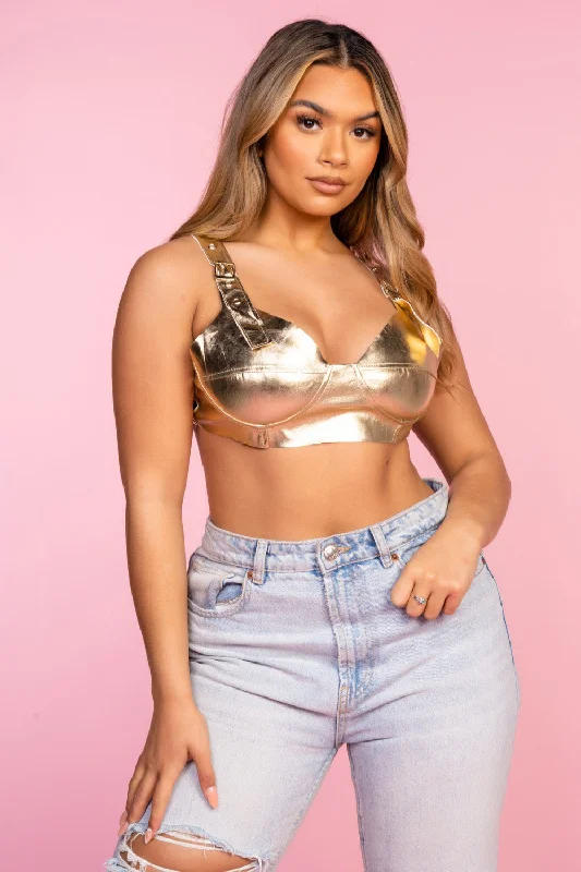Early Access Gold Bralet