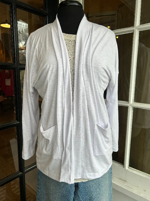 Price Rollback Farina Open Cardigan in White