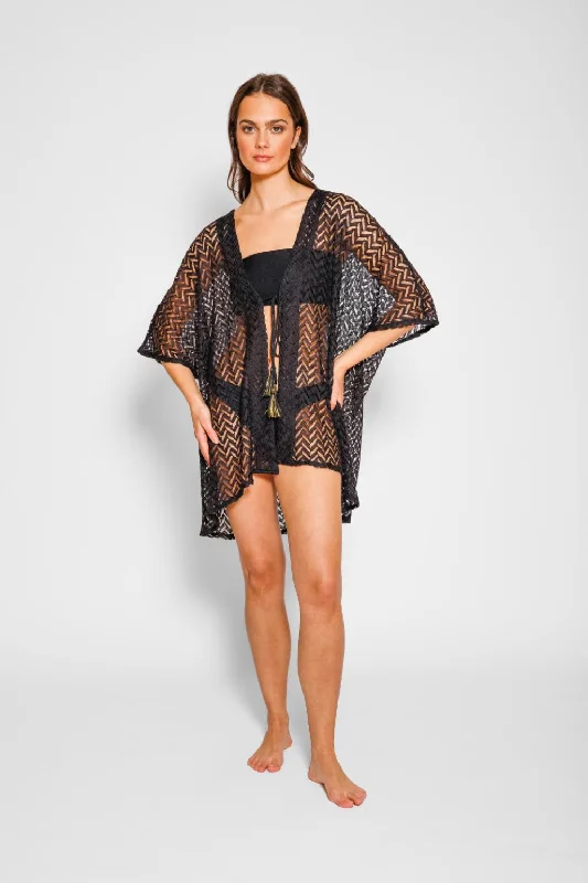 Buy More, Save More Zuma Crochet Beach Kimono