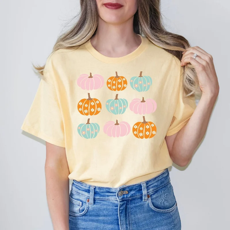 While Supplies Last Cheerful Pumpkin Graphic Tee