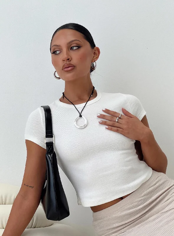 One-DAY Sale Celsey Top White