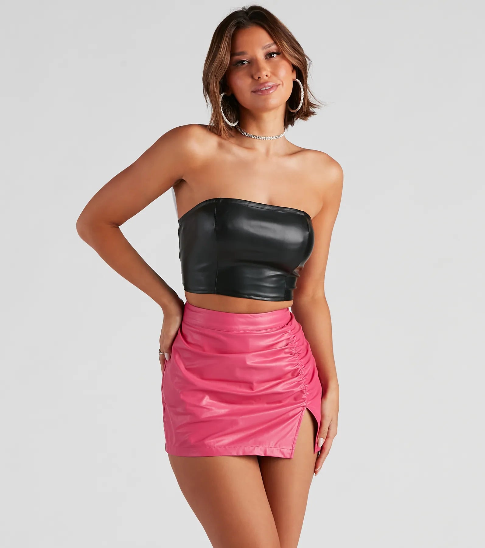 Pay Less Sleek And Trendy Corset Tube Top