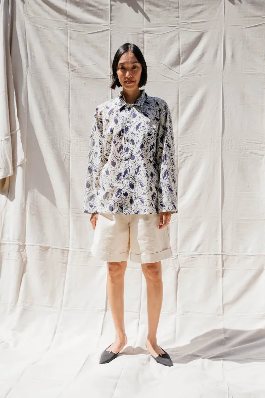 Weekend Specials to Cherish Homer Buttondown - Navy Crayon