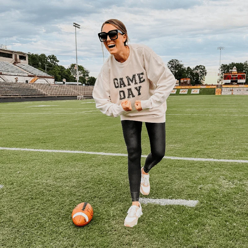 Now Available Game Day - Ivory Sweatshirt