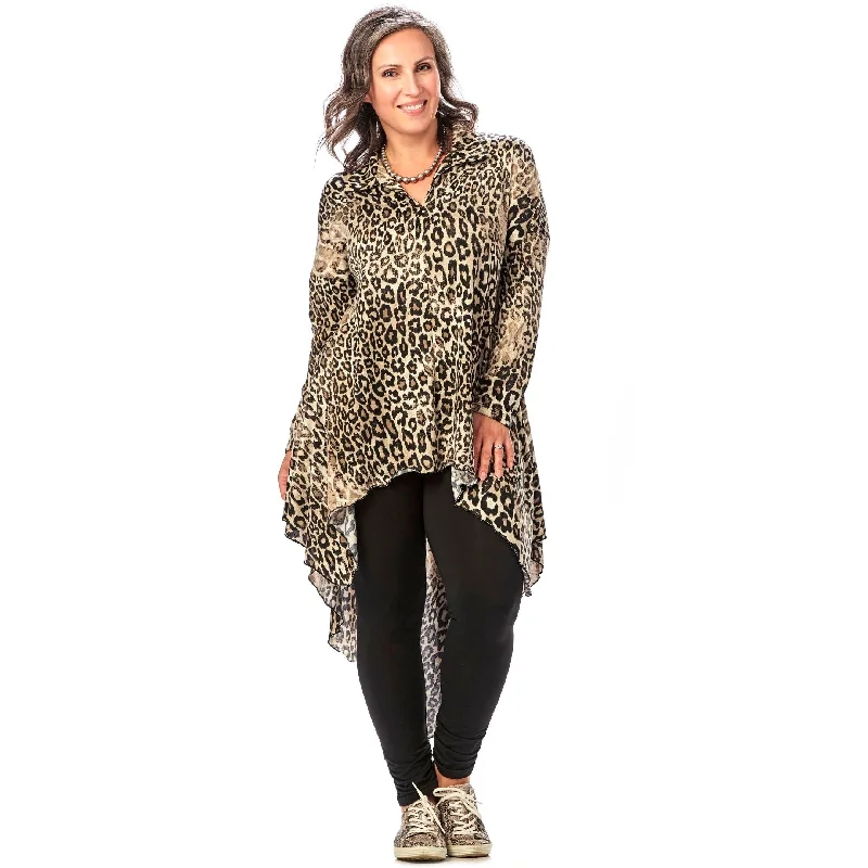 Weekend Offers That Excite Shirt Collar Tunic