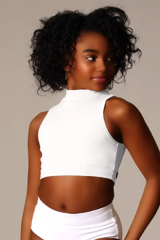 Weekend Savings Sensation Authentic Crop - White - FINAL SALE