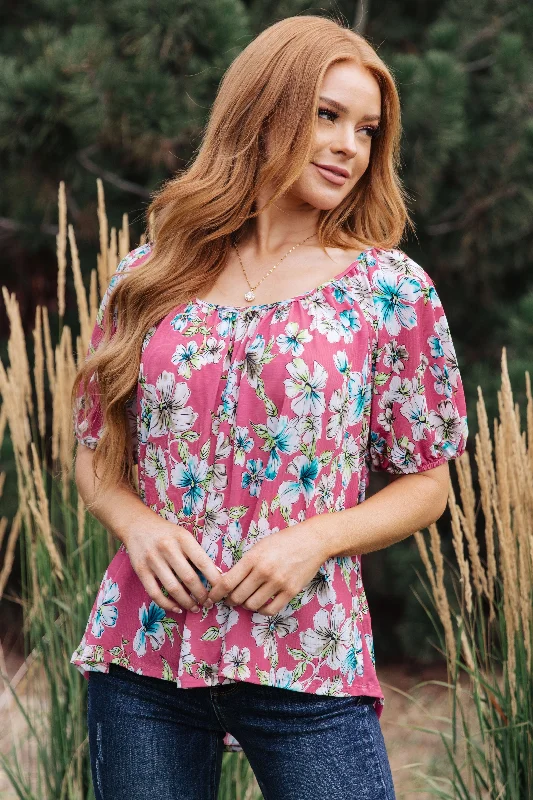 Your Weekend, Your Savings Bloom So Bright Floral Top