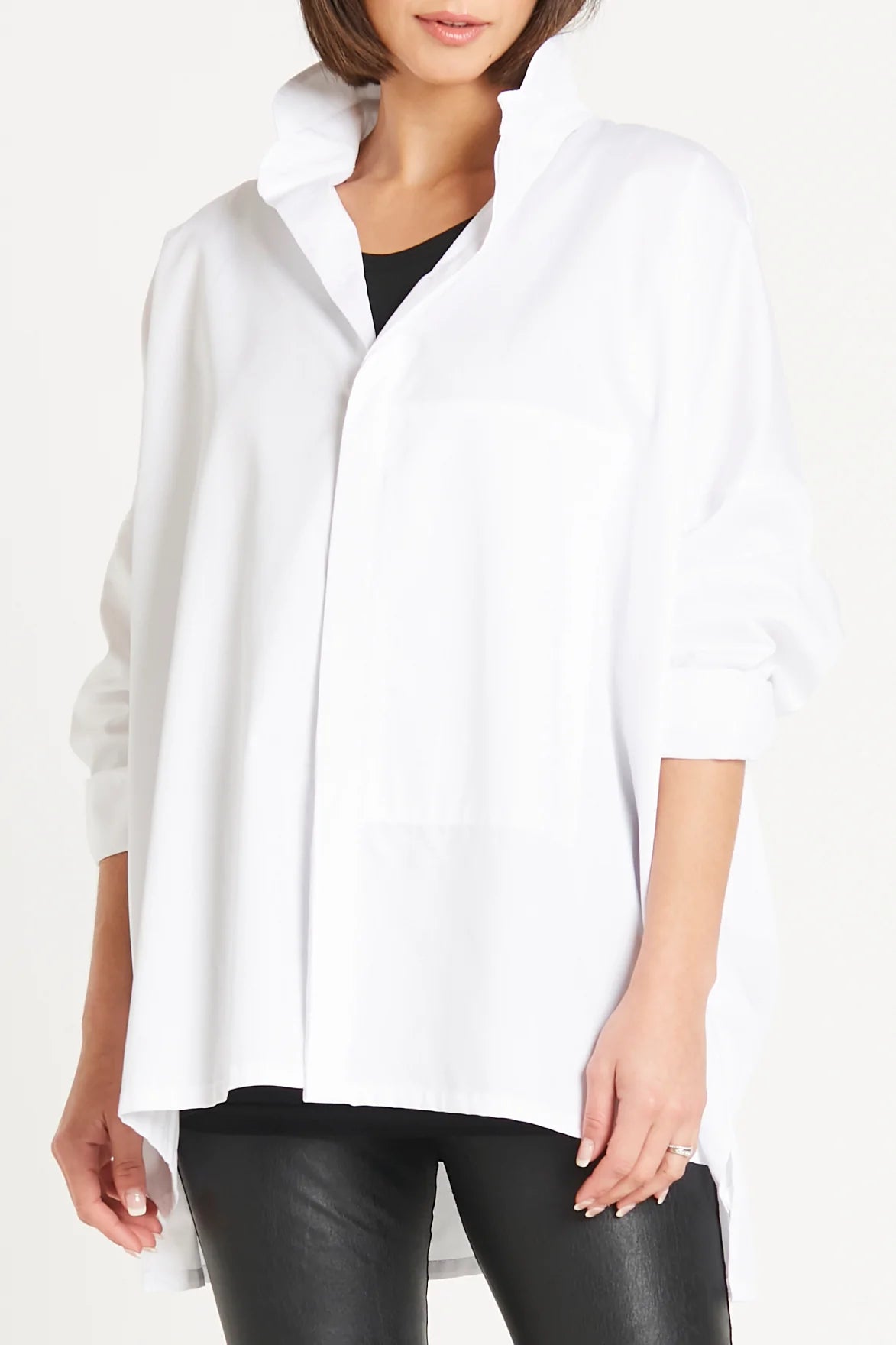 Huge Discounts Rib Signature Shirt
