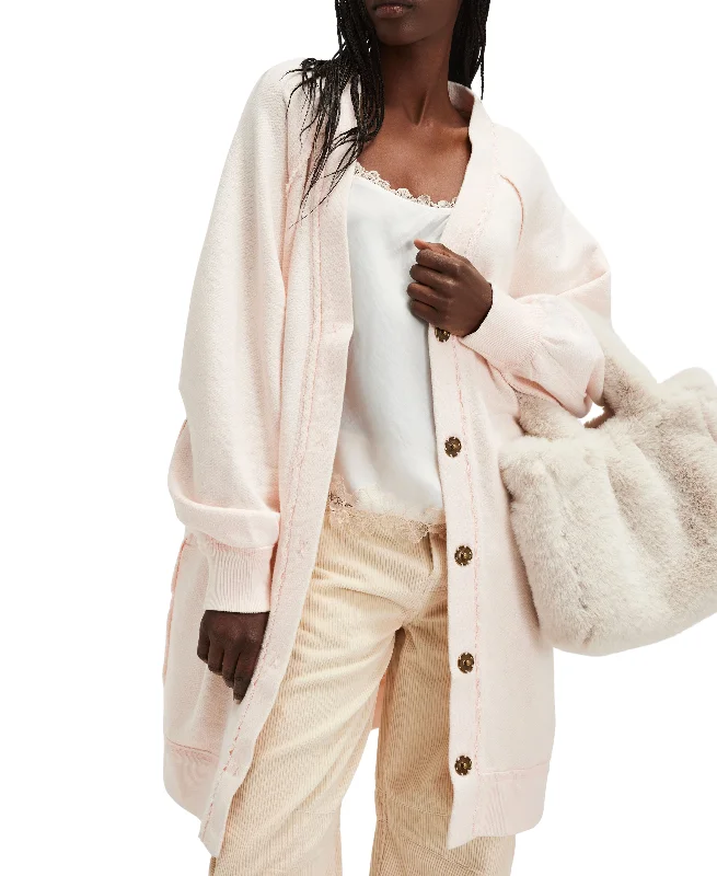 Sale Alert Fresh Start Cardi in Strawberry Float