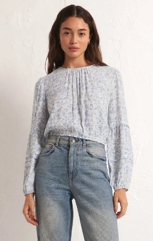 Lowest Price Z Supply Nylah Tropez Floral Top - WHITE