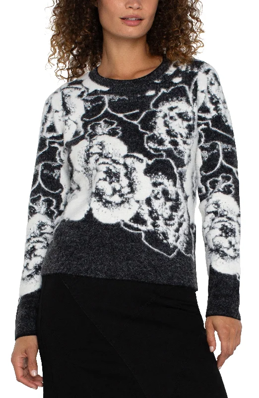 Reduced Prices Long Sleeve Crew Neck Sweater