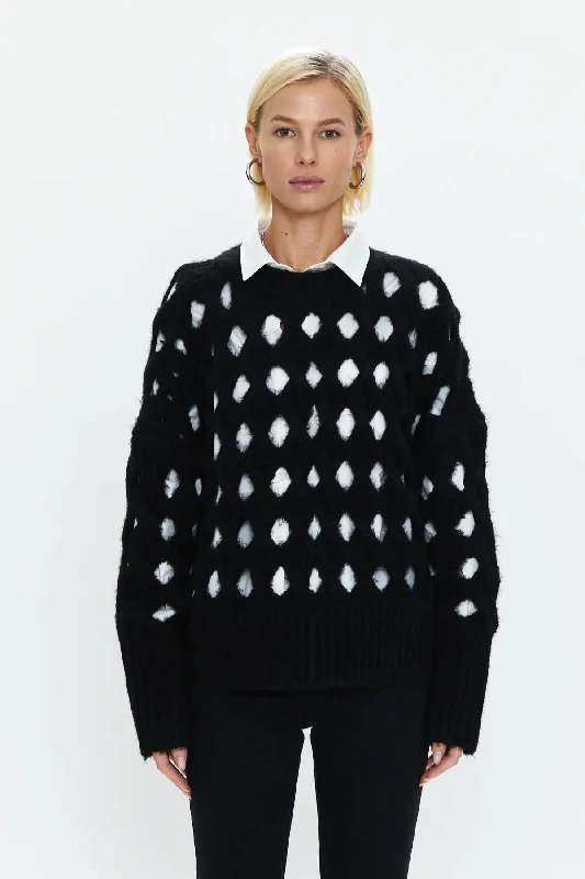 Weekend Savings Spree Pistola Darya Sweater - MIDNIGHT