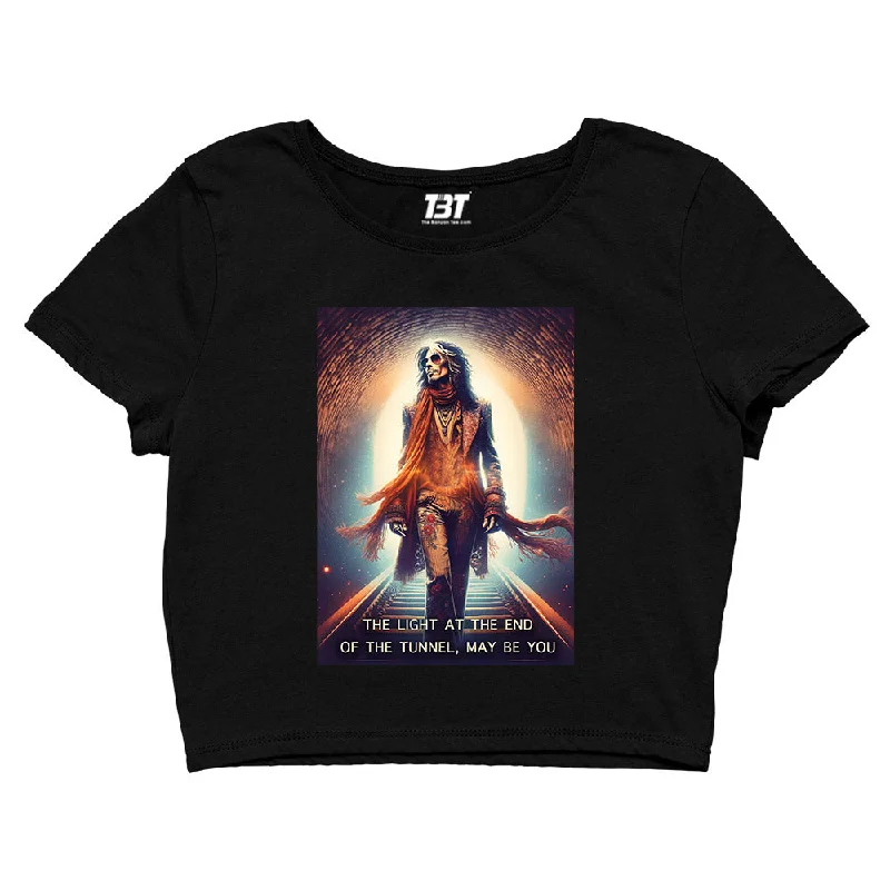 Bonus Savings Aerosmith Crop Top - Amazing - Light At The End Of The Tunnel