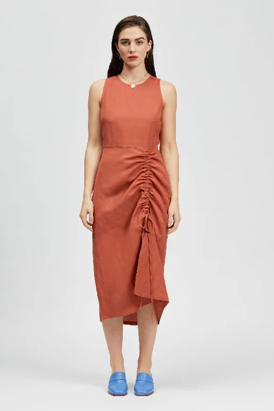Extra Savings Mar Dress Rust