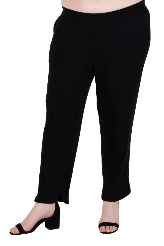The Best Prices Plus Size Comfort Luxe Collection Split Pants