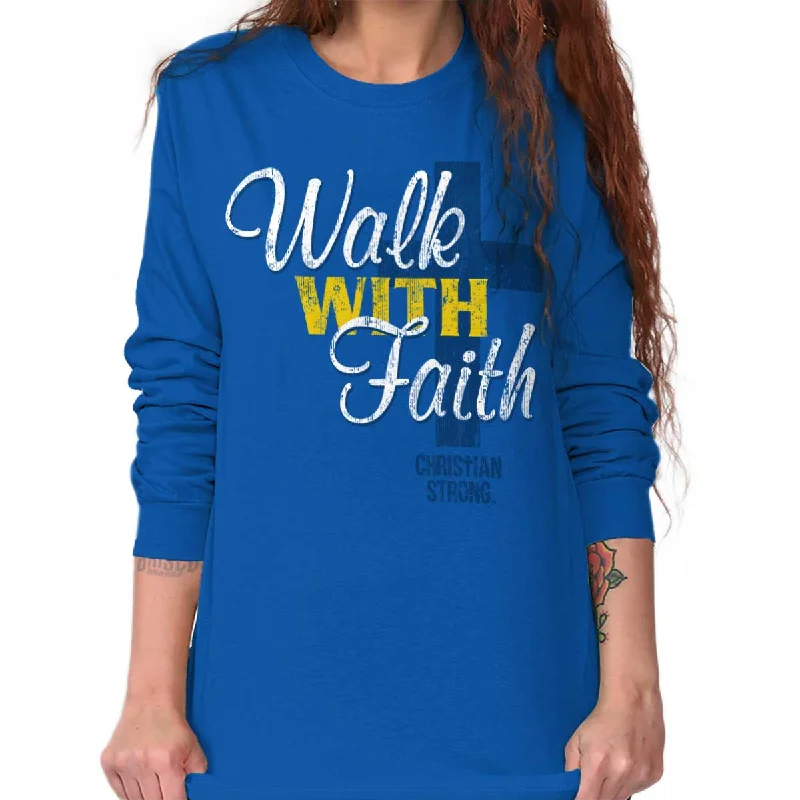 Weekend Savings Spectacle Walk With Faith Long Sleeve T-Shirt