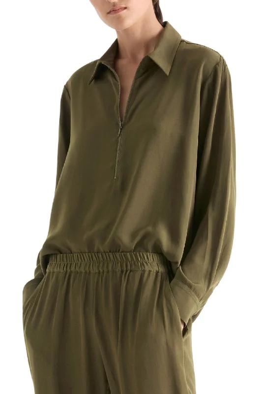 Act Fast ZIP FRONT SHIRT - F678320
