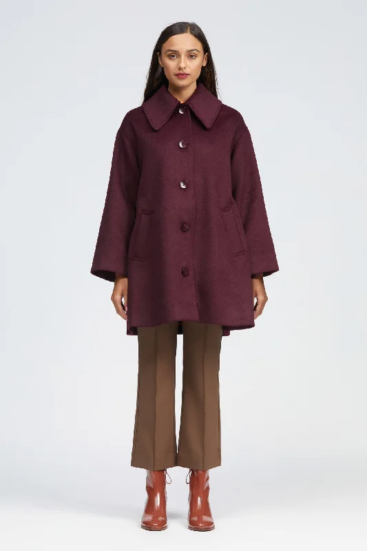 Special Buy Darmowy Coat Burgundy