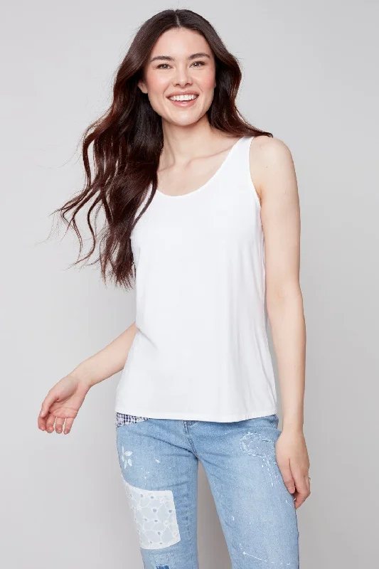 Savings Galore Charlie B Cami C1243SPK-W White