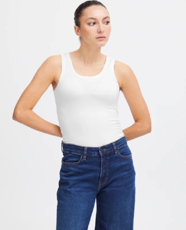 Weekend Discounts to Delight Ichi Zola White Vest Top