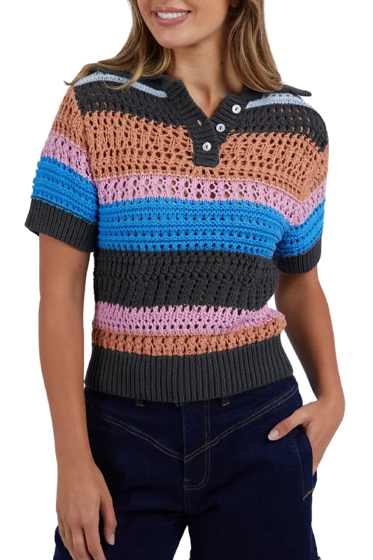 Weekend Discounts to Enjoy GAZELLE STRIPE KNIT - 5542025