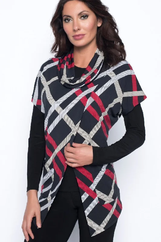 Online Exclusive Frank Lyman Top 193694 Black/Red/Beige