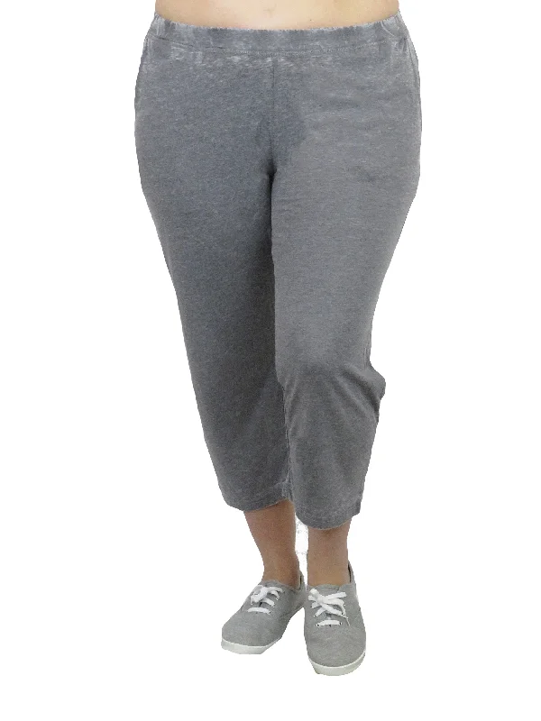 Special Savings Soft & Supple Knit Cropped Pant - Plus Size
