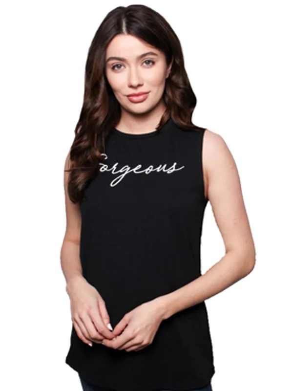 Weekend Bargains to Snag Womens Sleeveless Gorgeous Tank Top