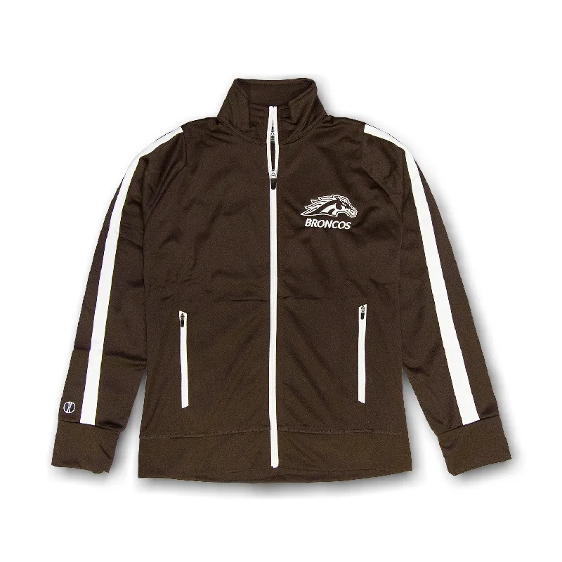 Exclusive Offer Ladies' Broncos Stripe Full Zip