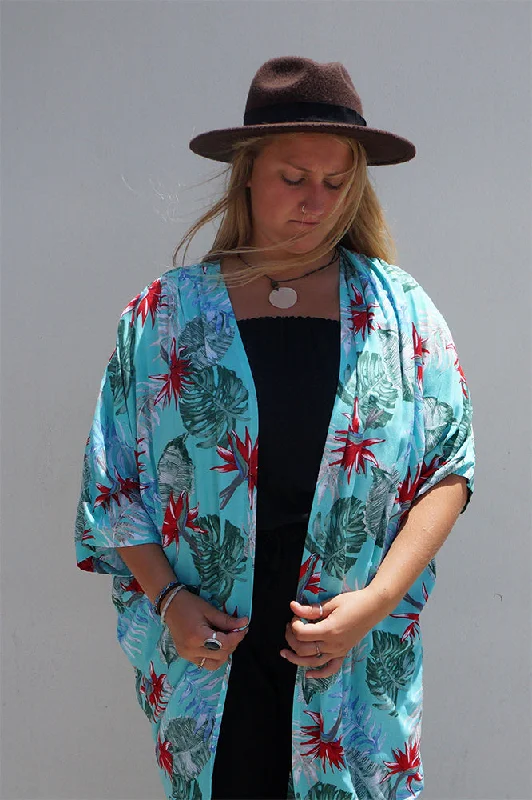 Overstock Sale Long Cape "Paradiso"
