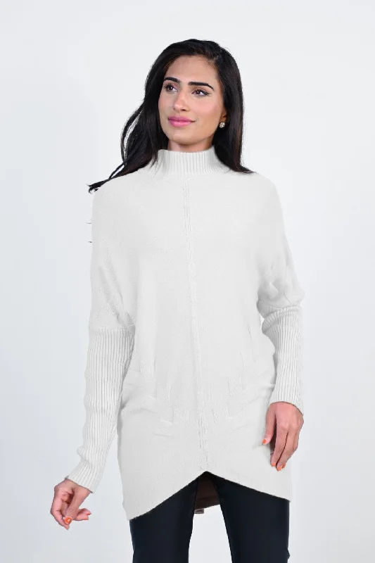 Weekend Bargains Galore Frank Lyman Sweater 213134U-OW Off-White