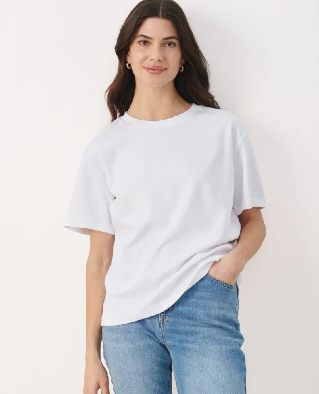 New Deals Part Two Anne White Cotton T-Shirt