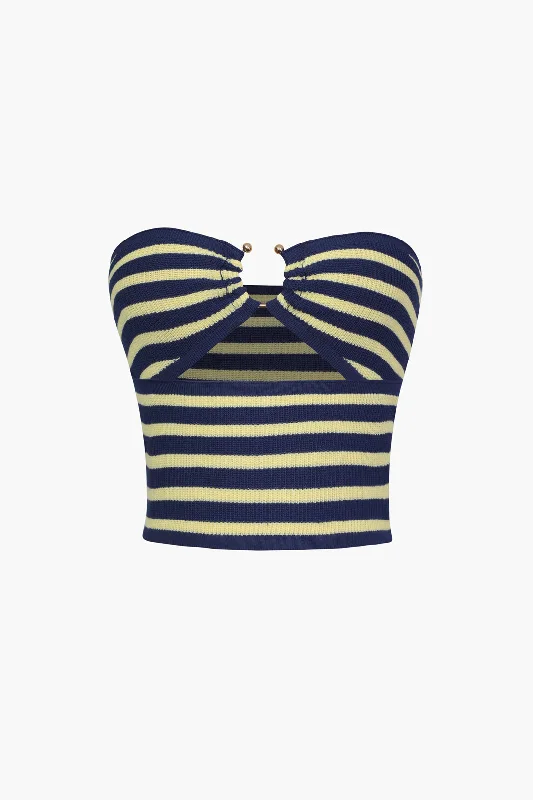 Overstock Sale Ring Cut Out Front Tube Top