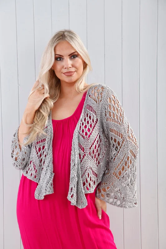 Deep Discounts Orlena Cardigan Grey