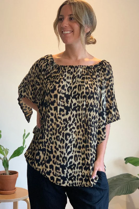 Discount Deals Libra Top "Leopard"