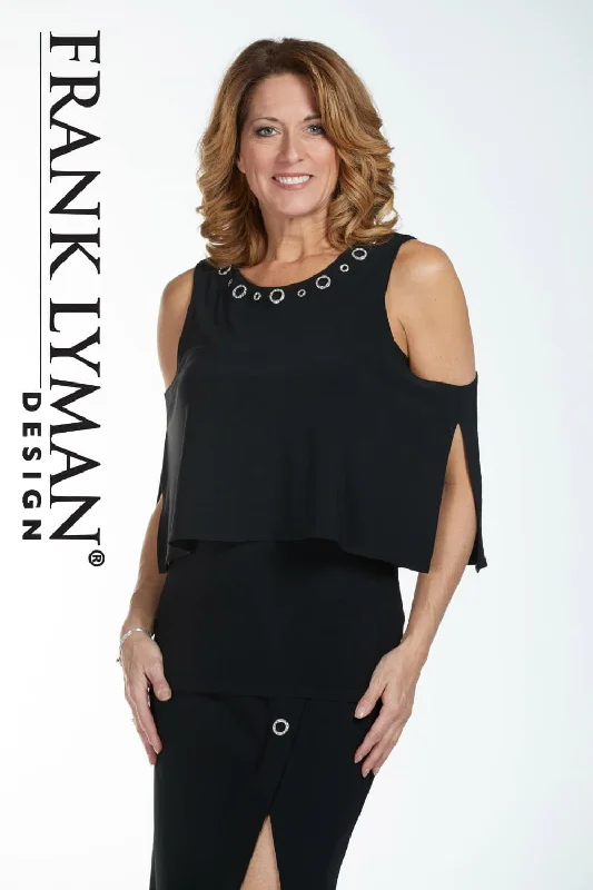 Anniversary Sale Frank Lyman Top Style 185049 Black