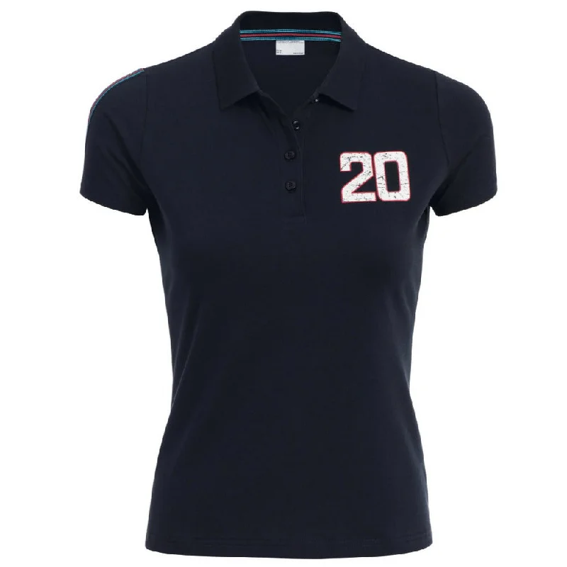 Can't Beat Porsche Women's Polo Shirt #20 - Martini Racing