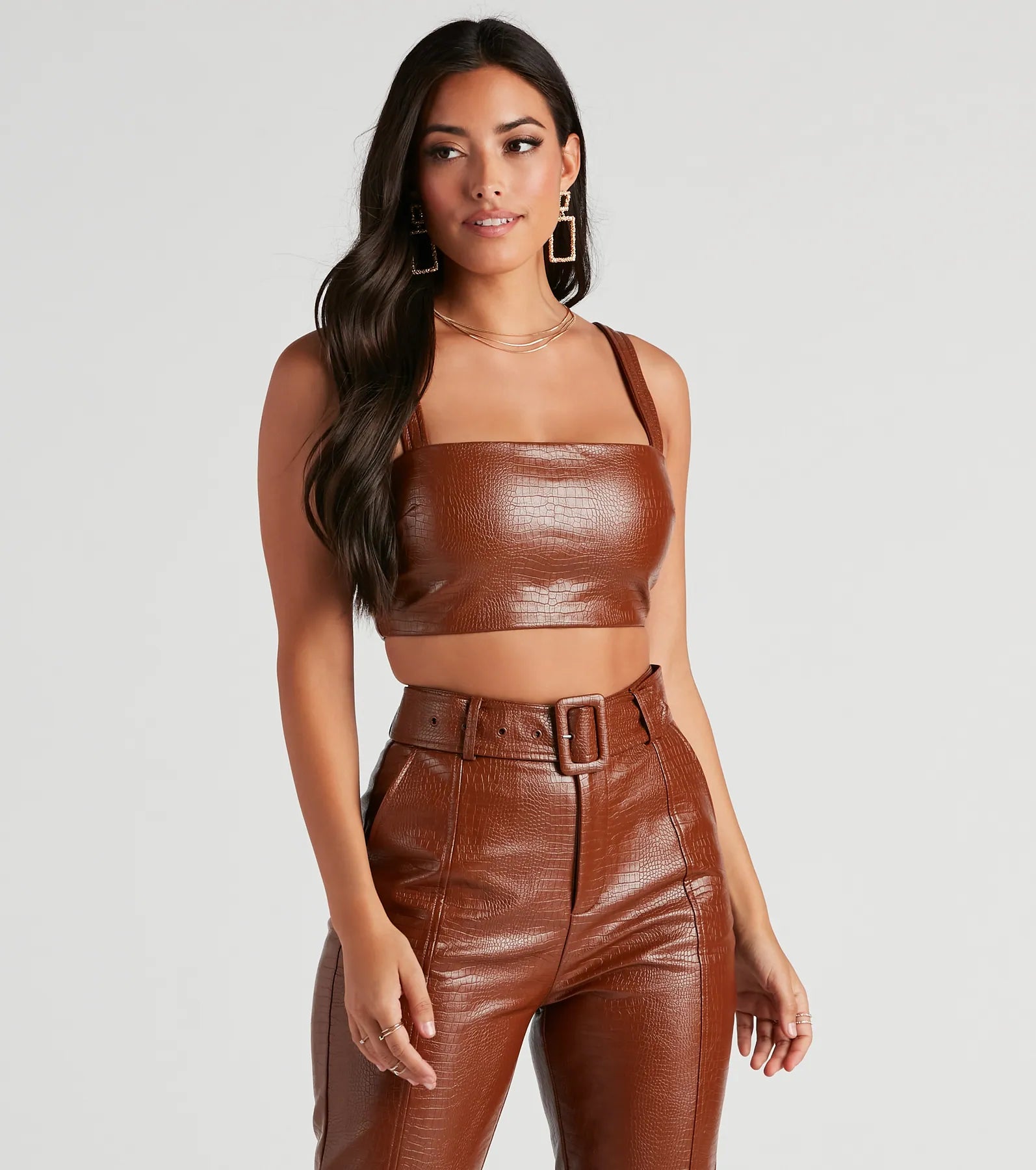 Anniversary Sale Sleek And Stylish Moves Crop Top