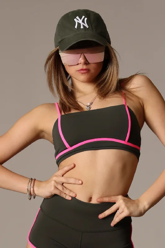 Act Now Finn Crop Top - Lotus